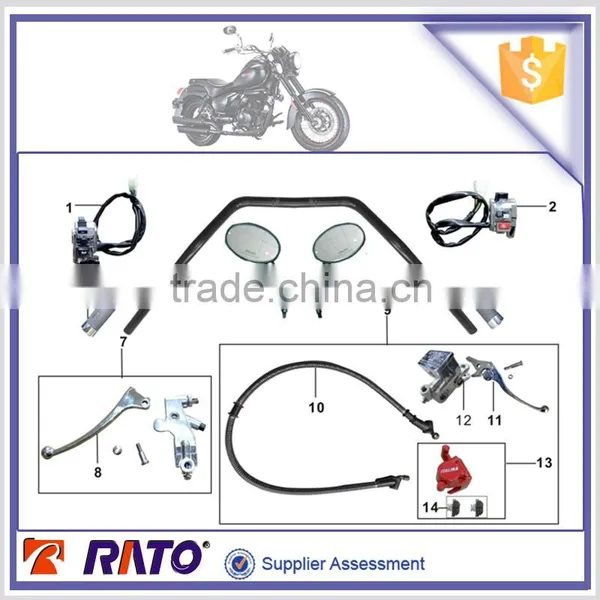 Motorcycle Handle Switches Handle Pipe Handlebar Grips