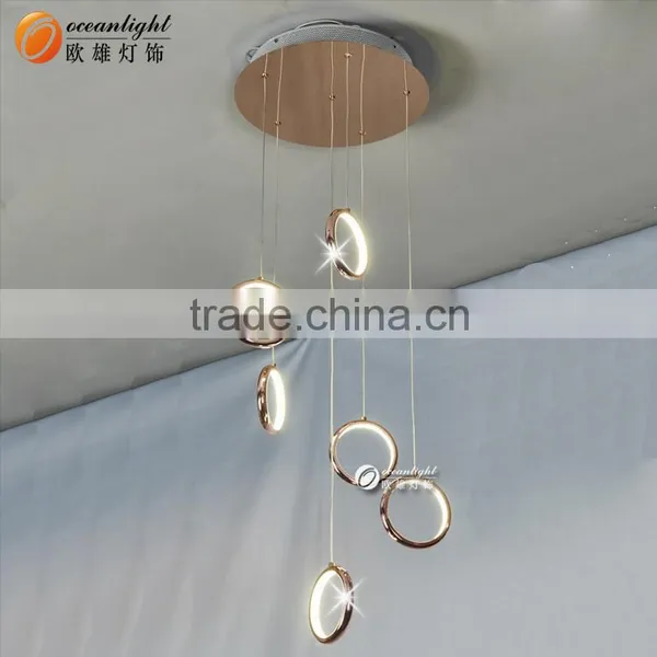 Rings Modern Light Pendant Indoor Light Aluminum Isulation Lamp OXD9913-50W photo-5