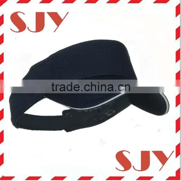 Wholesale 100% Cotton Fabric Sport Beach Visor photo-6