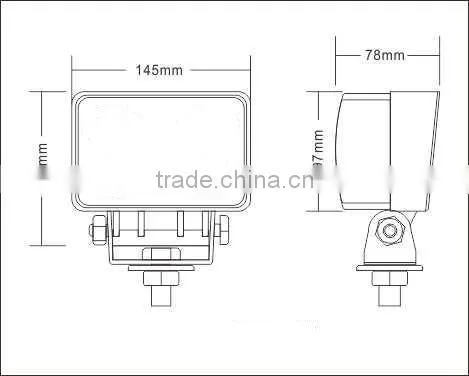 IP67 Waterproof 45w Energy Saving Led Work Lights Led Lamp photo-3