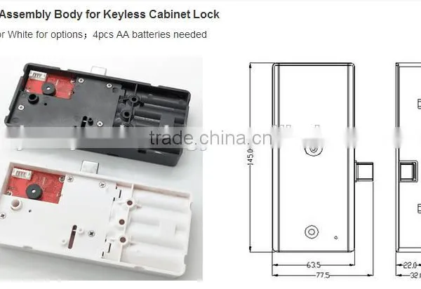 Biometric Lock Opening Hotel Locks With Auto-rebound Function photo-4