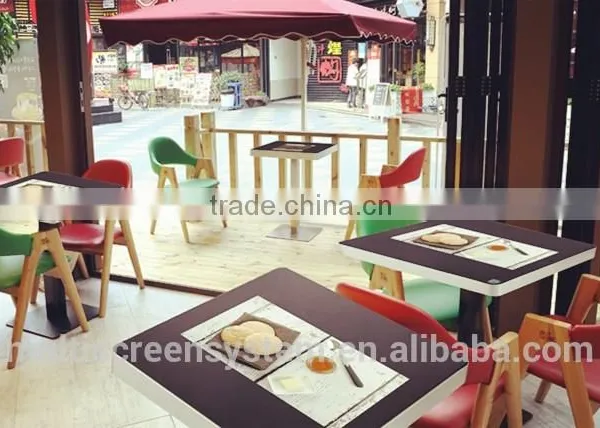 Annulus Folding Dinning Table Curved Table Arc Table for Hotel photo-5
