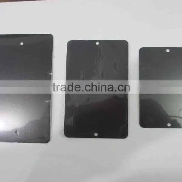 China Welcomed High Quality Metal Anodized Aluminum Metal Black Card photo-2