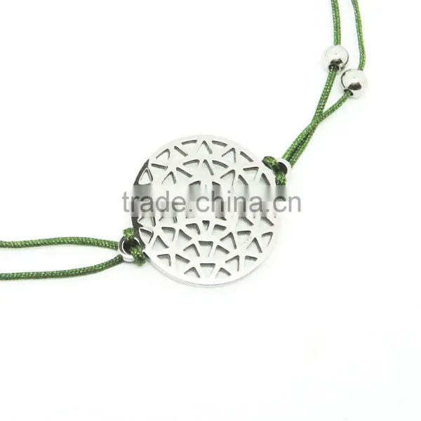 Hotselling Silver Colored Small 20mm Bracelet Charm Connector photo-2