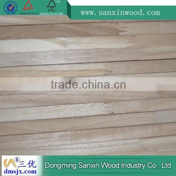 FSC Certified S4S Paulownia Finger Joint Board for Door Frame photo-2