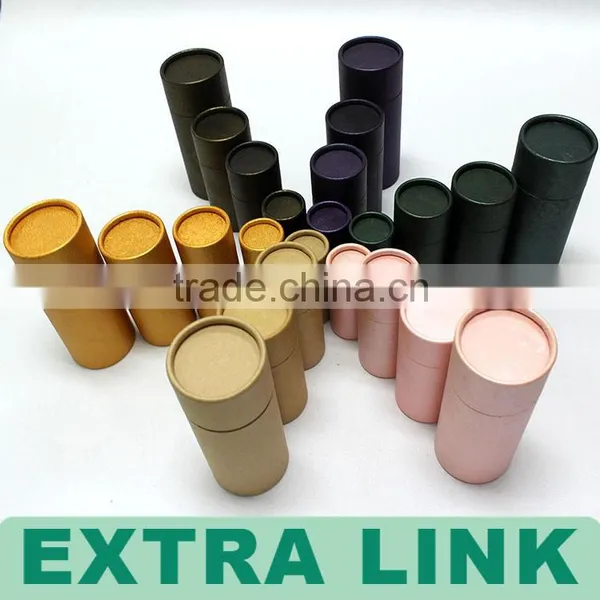 Fashion Slim Long Purple Fancy Paper Made Luxury Empty Paper Lipstick Tube photo-6