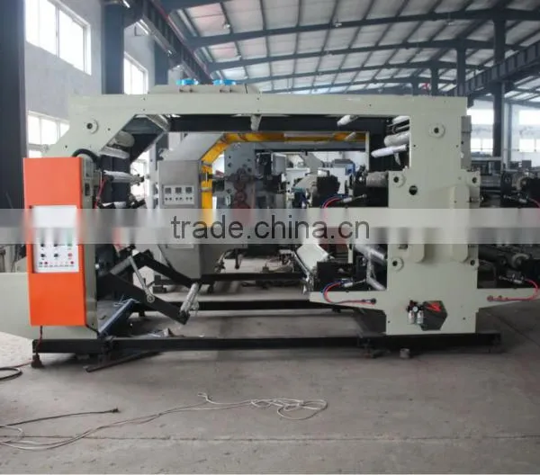 Letterpress Type Plastic Bag Roll to Roll Flexo Printing Machine photo-2