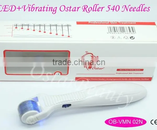 Popular Sale!! Vibrating Photon Skin Inject Roller Therapy OB-VMN 02 photo-4