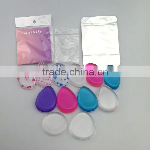 Popular Good Quality for Foundation Silicone Makeup Sponge Soft Silisponge photo-2