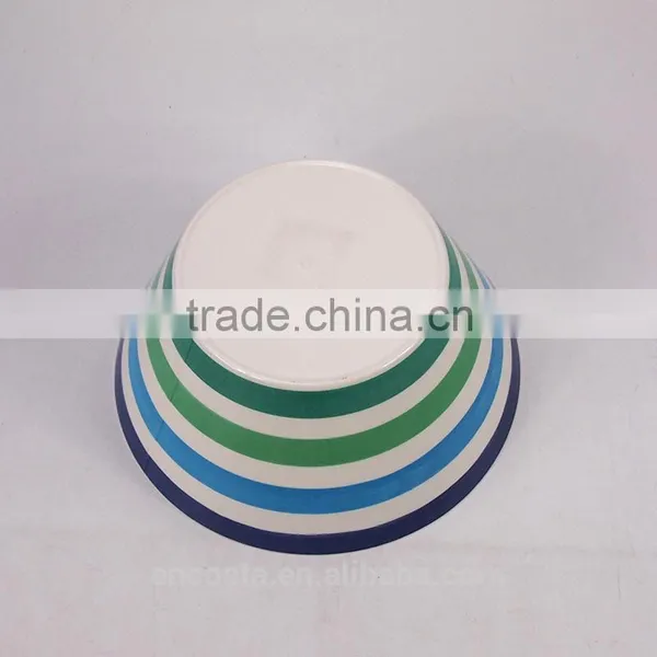 Diameter 25Cm Round Melamine Salad Bowl Plastic photo-3