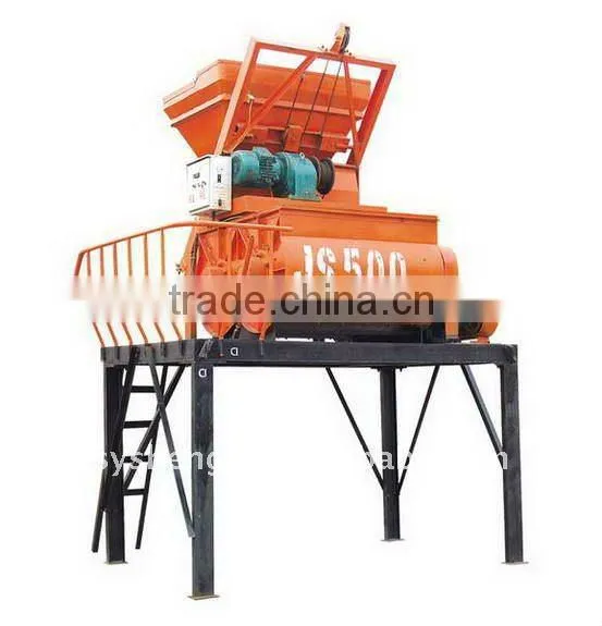Shandong Shengya Machinery Concrete Mixer JS500 Automatic Cement Mixer photo-5