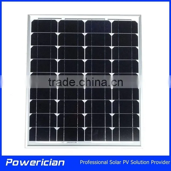 Rooftop 60W Solar Panel for Small Solar Power System Home Solar Power Use photo-2