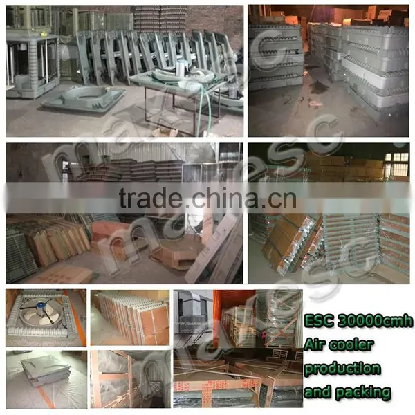 380V Roof Install Low Power Consumption Desert Air Cooler Fan photo-5