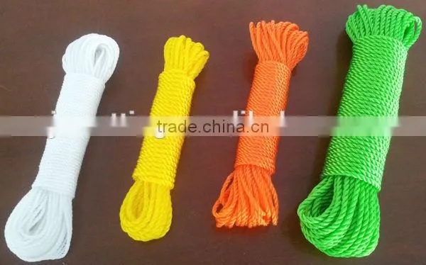 Superior Strong Various Colored Twisted PE / PP Rope photo-3