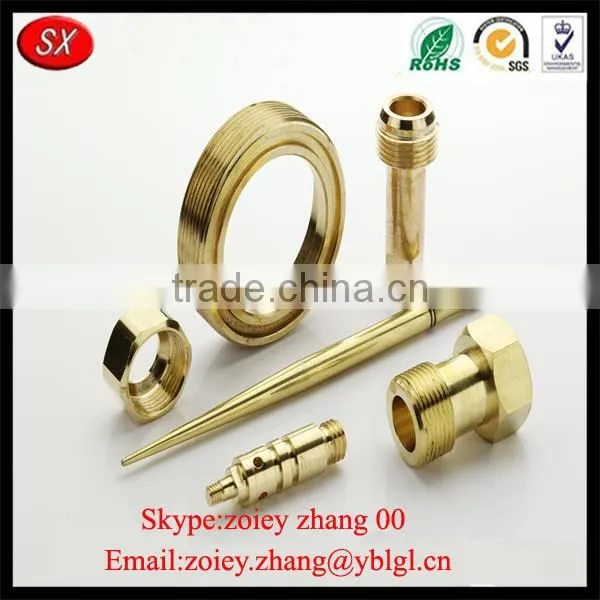 Guangdong Province Precosion CNC Copper Milling Equipments Parts photo-6