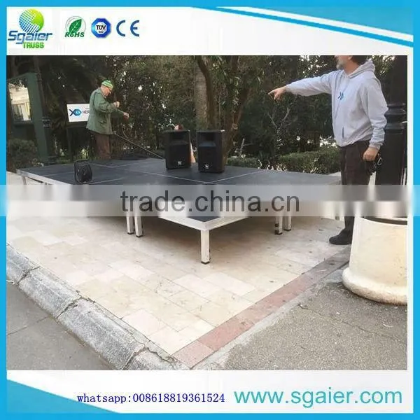 Easy Collapsible Stage Platform,big Thickness Stage With Leg photo-5