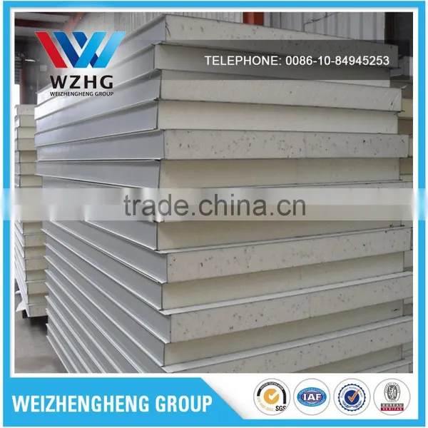 Cheap Building Materials Cold Room Insulation pu Panels,50mm-100mm Cold Room Sandwich Panel/wall Panel photo-2