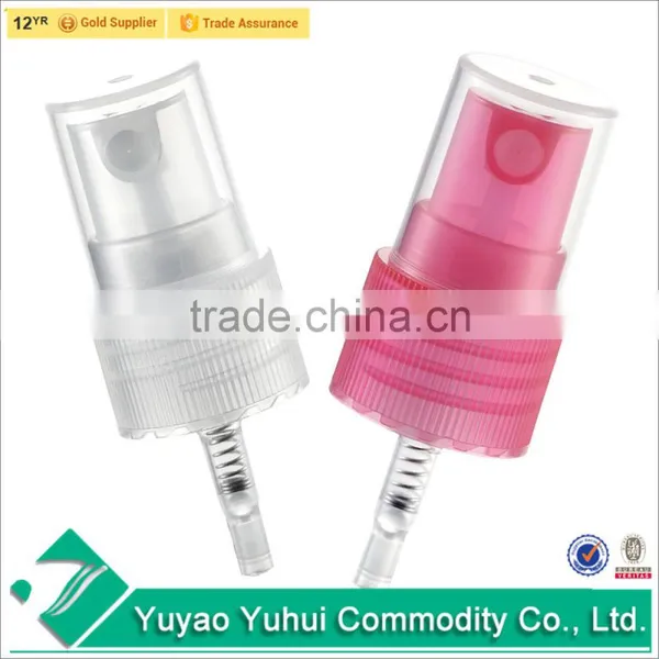 Yuyao Good Quality 20/410 Plastic Snap on Mist Sprayer With Long Nozzle for Mouth Freshener Bottle photo-5