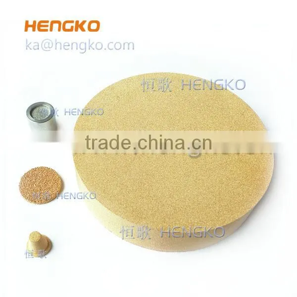 Sintered Brass Copper Powder Water Filter Plate photo-6