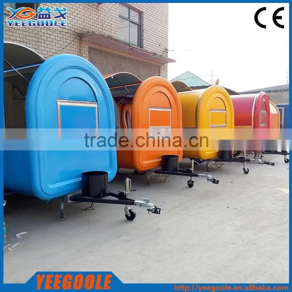 New Model Can be Customized Logo Mobile Ice Cream Food Trailers,modern Mobile Food Cart/CE photo-6