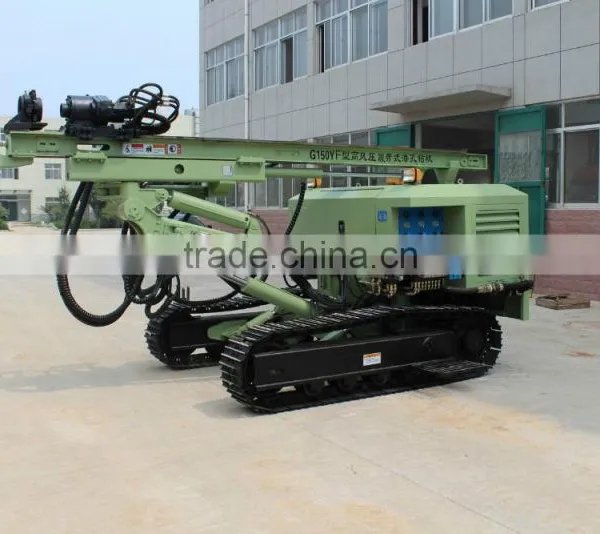 High Pressure Bore Hole Hydraulic Rock DTH Blasting Drill Rig for Mine CTQ-G150YF photo-3