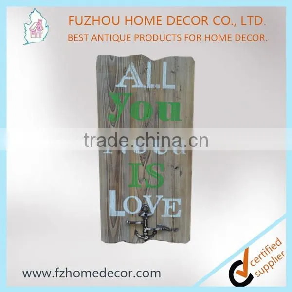 Very Popular 2016 Newest Decorative Vintage Wooden Wall Signs/word Sign photo-3