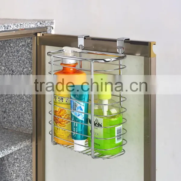 Wholesale Kitchen Accessories Black Kitchen Metal Cabinet Storage Basket photo-3