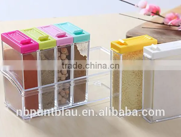 Household Seasoning Box/color Container Mini Plastic Seasoning Container photo-6