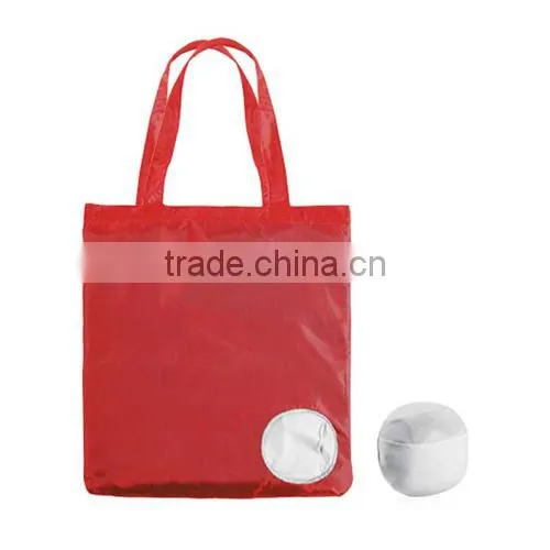 Promotional Foldable Reusable Shopping Bag in Pouch photo-5