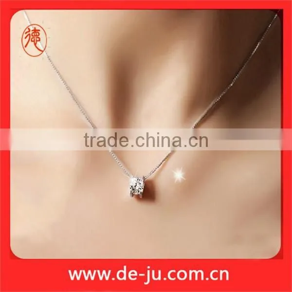 Crystal Latest Design Small Pendant Necklace photo-3
