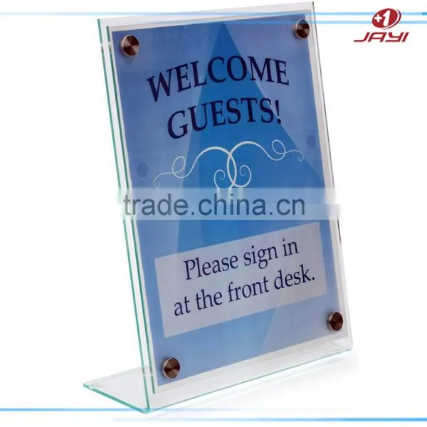Factory Directly Custom Made 8.5 x 11 Acrylic Sign Holder photo-6