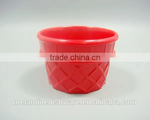 Red Solid Color Soup Cup Milk Cup for Kid and Children photo-2