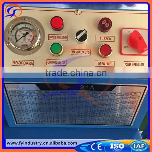 FY91A High Quality Best Sell Top Sell ce Brake Hose Crimping Machine /hose Crimper photo-3