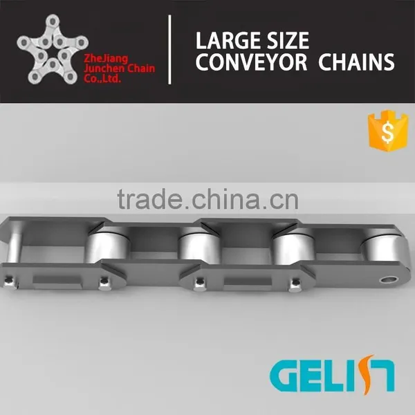 OEM Manufacturing Large Heavy Duty Loading Conveyor Roller Chain photo-2