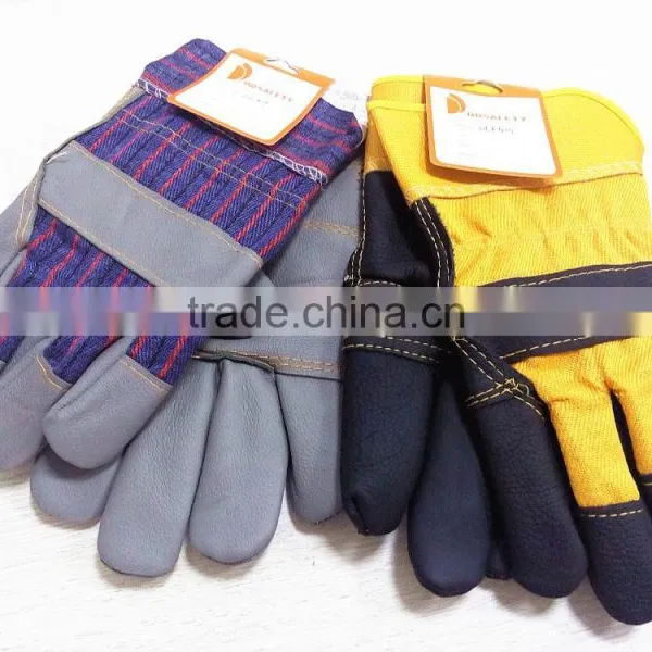 DDSAFETY 2017 Furniture Leather Gloves Working Safety Gloves photo-3