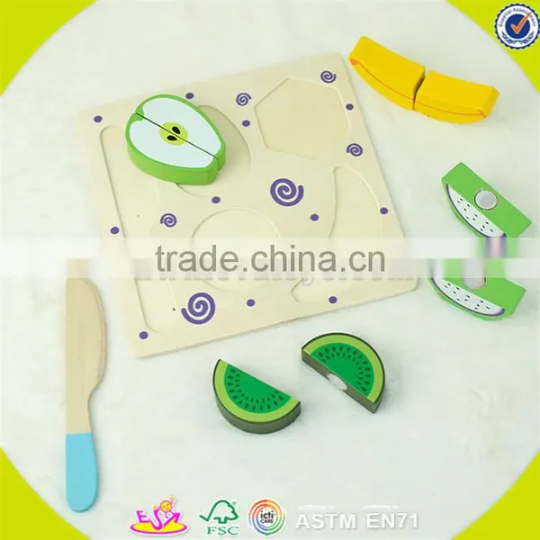 Wholesale Children Funny Wooden Fruits Toy Best Gift for Kids Wooden Cutting Fruits Toy W10B091A photo-3