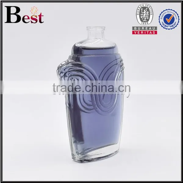 90ml Fancy Flat Spray Bottle Chinese Style Perfume Flat Spray Bottle High Quality photo-3