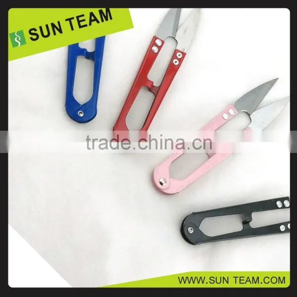 ST016 4-1/4" Quick-Clip Light-weight Plastic Handle Embroidery Scissors photo-3
