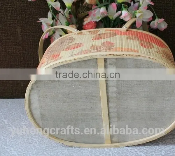2015 New Bamboo Picnic Basket photo-3
