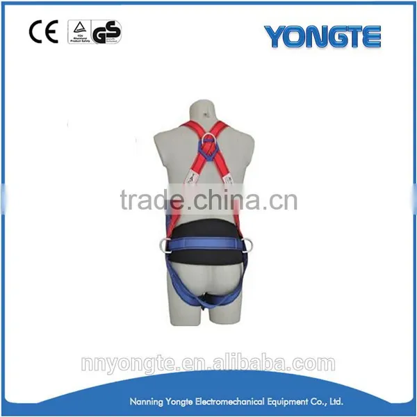 Safety Harness With Double Lanyard/safety Belt Full Body Harness photo-2