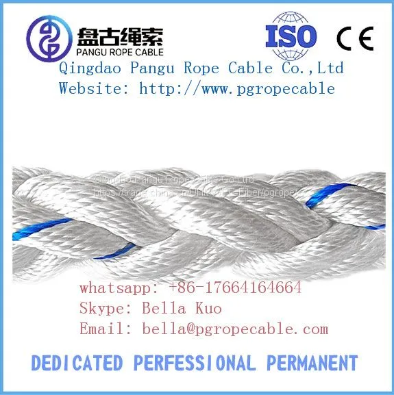Pangu Polypropylene multifilament 8-strand braided mooring ropes for marine