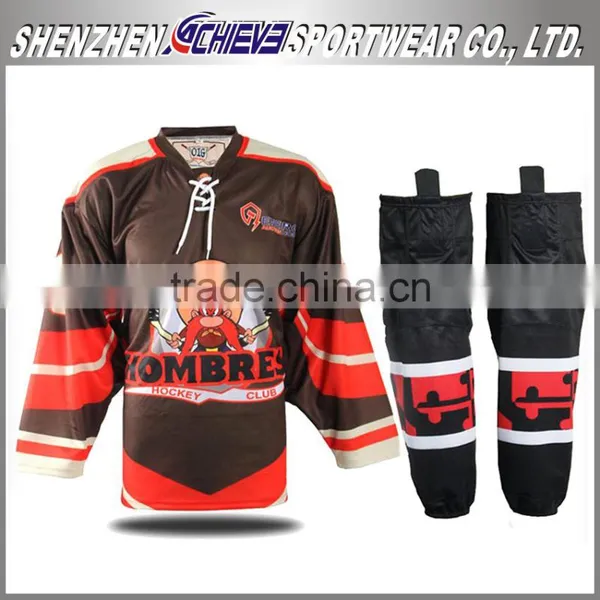 Custom Team Design Usa Hockey Jersey Shirts photo-2