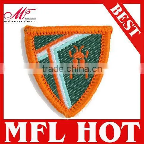 Direct Factory Custom Clothing Woven Badge and Patch, Clothing Tags photo-3