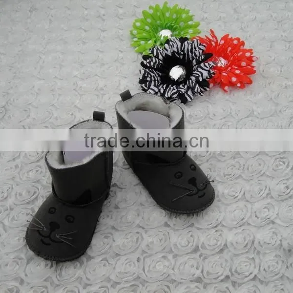 Popular Leopard Baby Boots Cheap Baby Shoes Wholesale photo-4