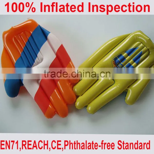 Customised Flag Printing PVC Inflatable Hand photo-4