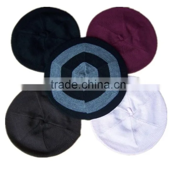 2016 New Fashion Winter Warm Soft Double Layer Knitted Ladies Hats Majored Factory photo-3
