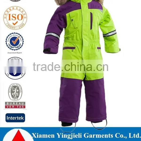 2016 New Design Hot Sale Waterproof Kids One Piece Snow Suits For Winters photo-4