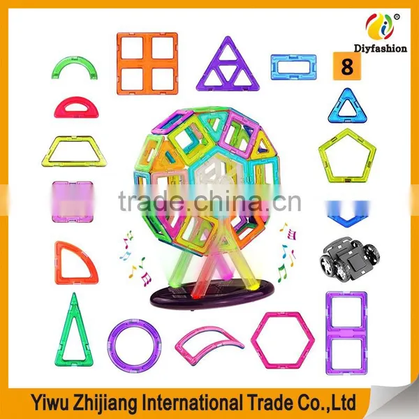 2016 Educational Blocks 39PCS Kids Magnetic Building Blocks