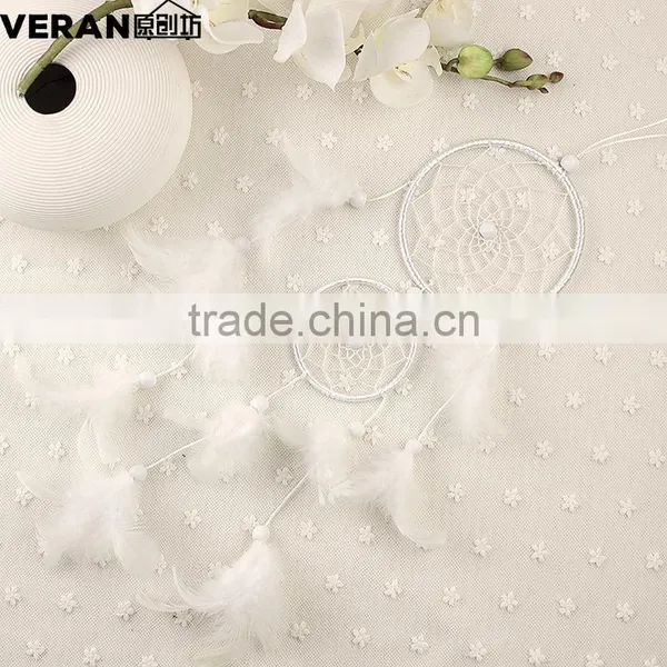 Handmade Dream Catcher Home Wedding Decorations Feather Crafts Pendant Gift photo-2