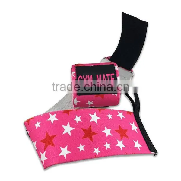 Crossfit Custom Women Wrist Wraps For Weight Lifting/ Gym Training /Heavy Workout photo-4